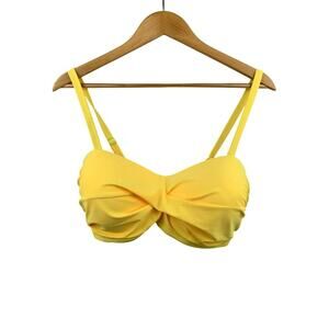 Women's Body Glove Yellow Bikini Top - Size D Cup